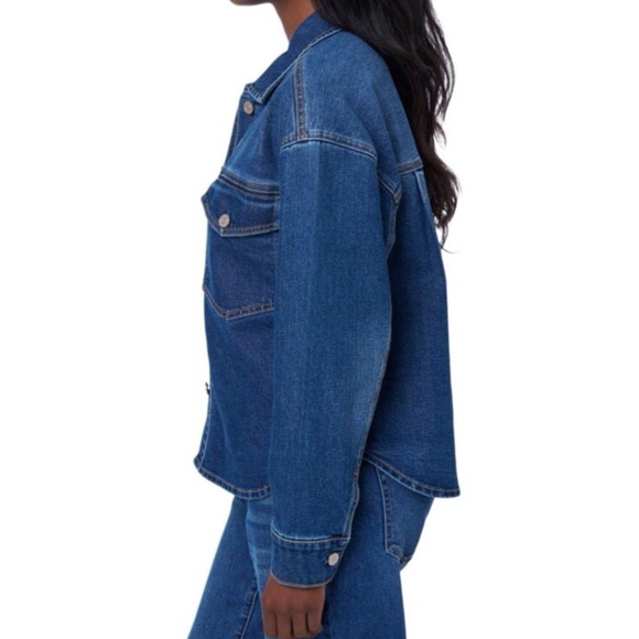 Edited by Remi Bader Blue Denim Top - Picture 3 of 8